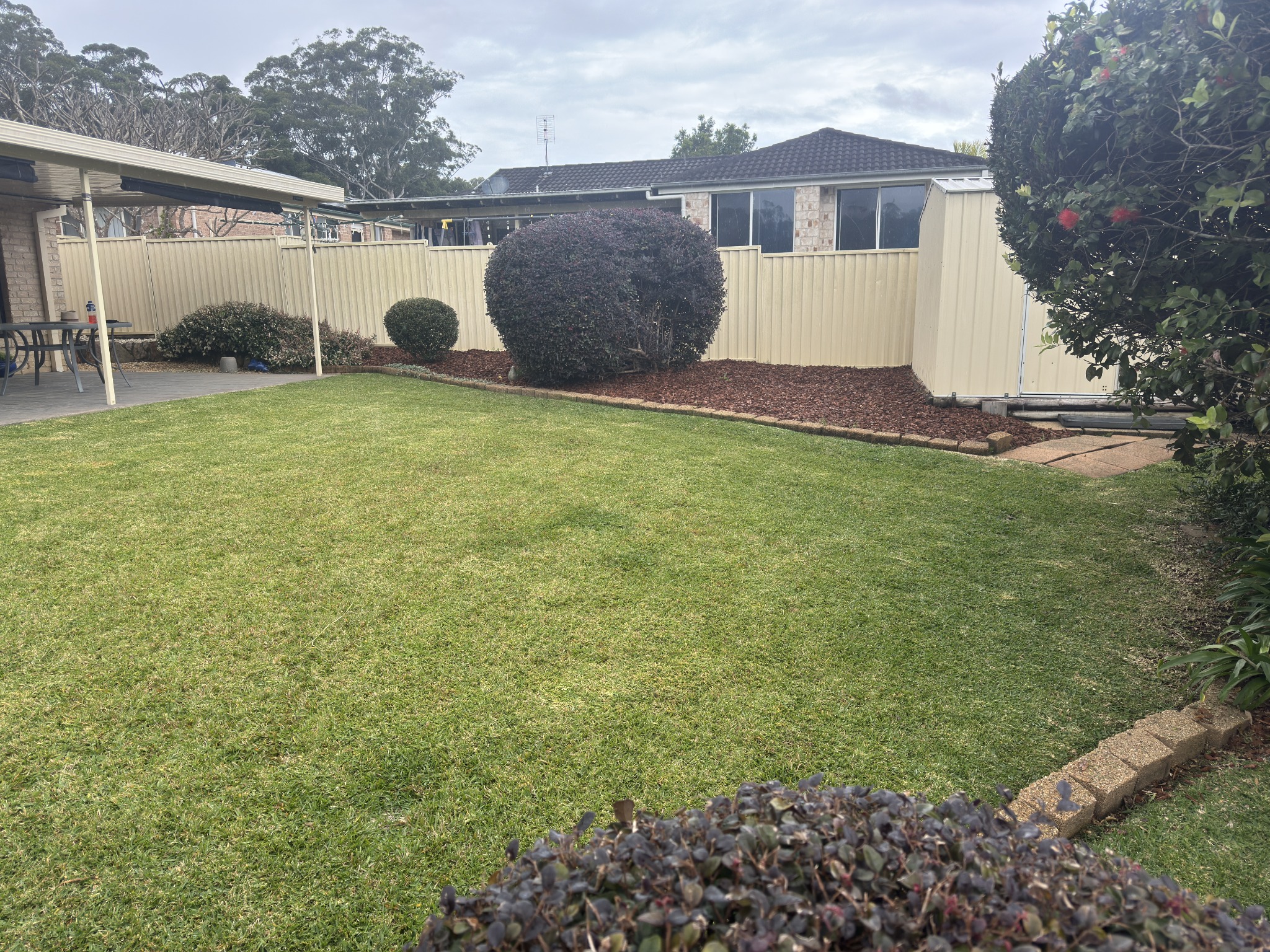 Residential lawn mowing and property presentation by PWB Services